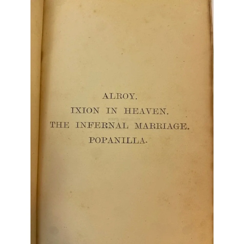 Benjamin Disraeli antique leather